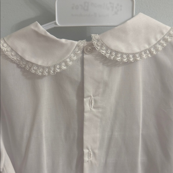 Beautiful Feltman Bros White Smocked Dress with Embroidered Detail - Picture 11 of 13